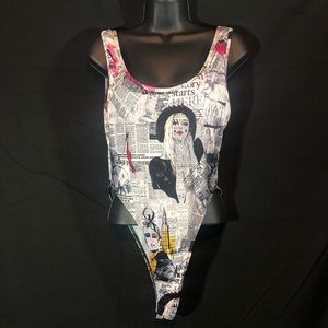 Fashion Nova Good times bodysuit size Large NWOT